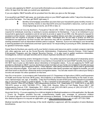 Form 2920-EM Application for Assistance - Medicaid, Maabd, Snap - Nevada, Page 2