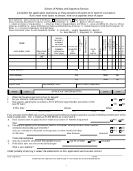 Form 2920-EM Application for Assistance - Medicaid, Maabd, Snap - Nevada, Page 3