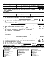 Form 2920-EM Application for Assistance - Medicaid, Maabd, Snap - Nevada, Page 4