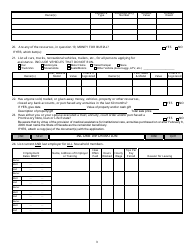 Form 2920-EM Application for Assistance - Medicaid, Maabd, Snap - Nevada, Page 5