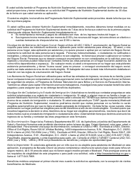 Formulario 2920-EMS Aplicacion Para Asistencia - Nevada (Spanish), Page 2