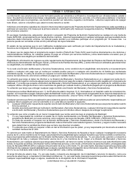 Formulario 2920-EMS Aplicacion Para Asistencia - Nevada (Spanish), Page 8