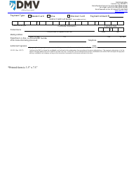 Document preview: Form VP-205 Payment Authorization - Nevada