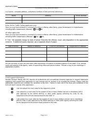 Form EC-7 New Emission Inspector License Packet - Nevada, Page 4