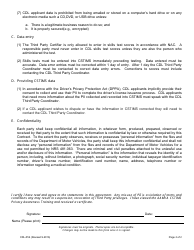 Form CDL-052 Cstims User Agreement - Nevada, Page 2