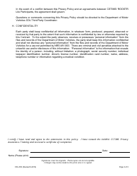 Form CDL-053 Cstims Privacy Policy - Nevada, Page 3