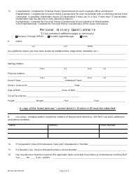 Form MC042 Application for Motor and Special Fuel Licensing - Nevada, Page 2