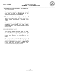 Instructions for Form 4408LGF Quarterly Economic Survey - Nevada, Page 3
