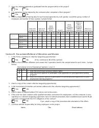 Contract Compliance Review Form - Nevada, Page 3