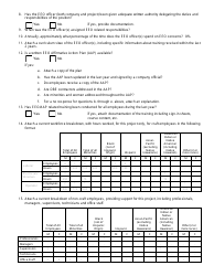 Contract Compliance Review Form - Nevada, Page 5