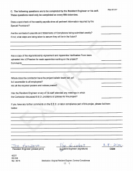 Sample NDOT Form 052-059 Employee Interview - Nevada, Page 4