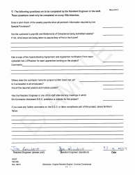 Sample NDOT Form 052-059 Employee Interview - Nevada, Page 6