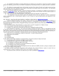 Instructions for Form SLAP22.70/93 Master Guide&#039;s License Application - Nevada, Page 6