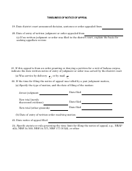 Docketing Statement Form - Criminal Appeals - Nevada, Page 7