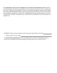 Docketing Statement - Civil Appeals Form - Nevada, Page 6