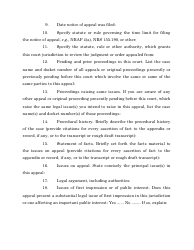 Form 12 Child Custody Fast Track Statement - Nevada, Page 2
