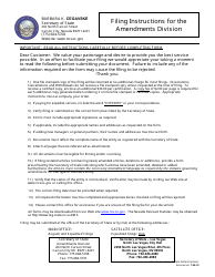 Form 090403 Certificate of Correction (Pursuant to Nrs Chapters 78, 78a, 80, 81, 82, 84, 86, 87, 87a, 88, 88a, 89 and 92a) - Complete Packet - Nevada, Page 2
