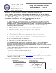 Form 092603 Certificate of Amendment to Articles of Organization for a Nevada Limited-Liability Company Before Issuance of Members Interest (Pursuant to Nrs 86.216) - Complete Packet - Nevada, Page 2