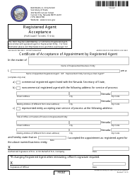Form 030103 Certificate of Business Trust (Nrs Chapter 88a) - Complete Packet - Nevada, Page 4