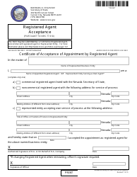 Form 040203 Foreign Corporation Filing (Nrs Chapter 80) - Complete Packet - Nevada, Page 5
