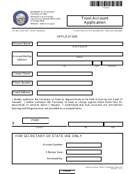 Form 230504 Trust Account Application - Nevada, Page 3