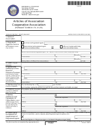 Form 040704 Cooperative Association (Nrs 81.170-81.270) - Complete Packet - Nevada, Page 2