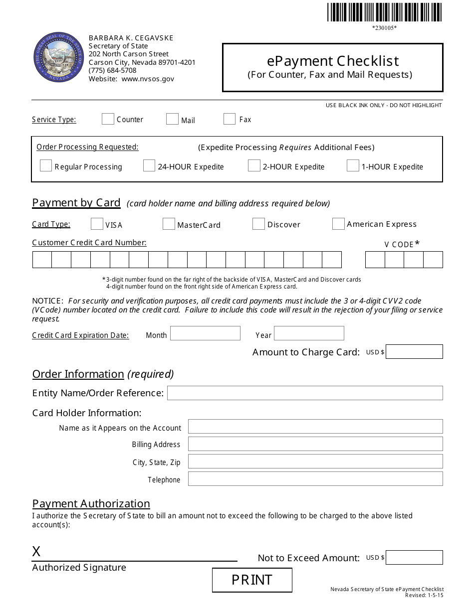 Form 050106 Limited-Liability Company (Nrs Chapter 86) - Complete Packet - Nevada, Page 8
