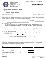 Limited-Liability Partnership Reinstatement Packet - Nevada, Page 6