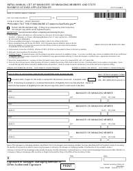 Revival for Limited-Liability Company - Domestic (Nrs 86.580) - Complete Packet - Nevada, Page 5