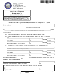Form 170304 Nonprofit Corporation - Domestic - Revival for All Corporations Filed Under Nrs 81 (Except 81.010) and 82 (Nrs 82.546) - Complete Packet - Nevada, Page 6