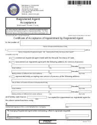 Form 171201 Revival for a Foreign Limited-Liability Partnership (Pursuant to Nrs Chapter 87) - Complete Packet - Nevada, Page 6