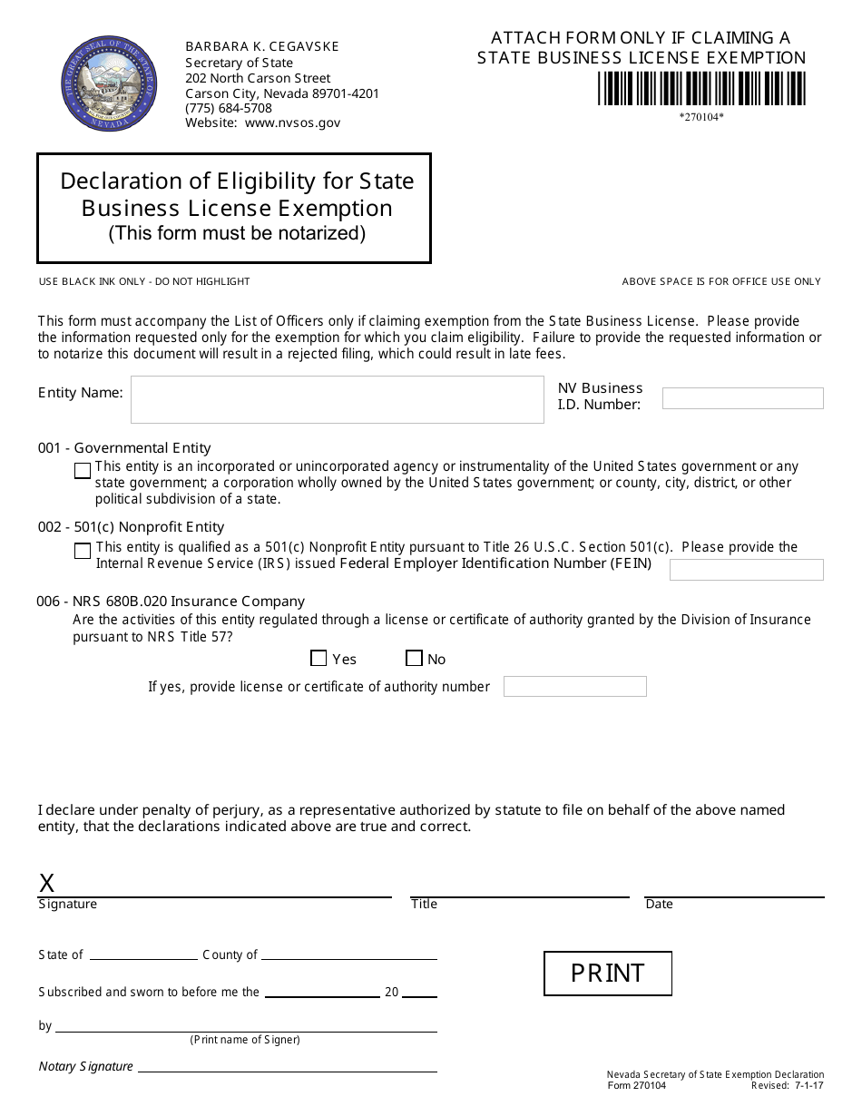 Revival for a Nevada Business Trust (Pursuant to Nrs Chapter 88a) - Complete Packet - Nevada, Page 8