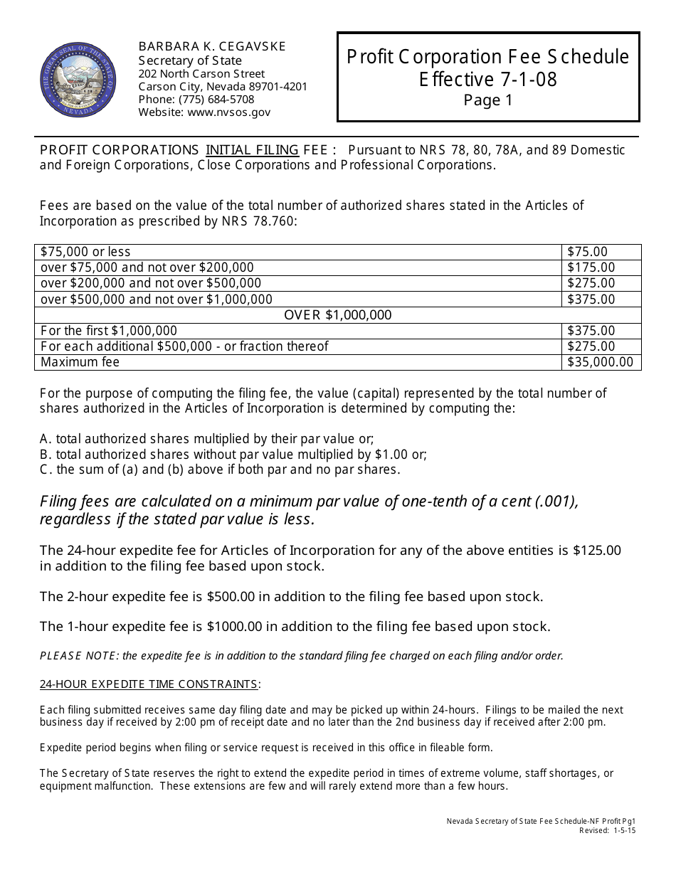 Termination of Amendment Before Issuance of Stock (Nrs 78.380) - Complete Packet - Nevada, Page 7