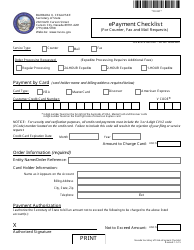 Form 130305 Foreign Withdrawal (Nrs 80.200) - Complete Packet - Nevada, Page 6