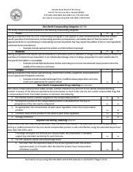Non-sterile Compounding Addendum Form - Nevada, Page 5