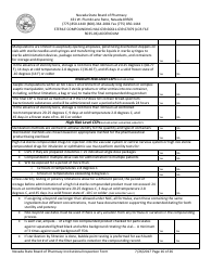 Institutional Inspection Form - Nevada, Page 16