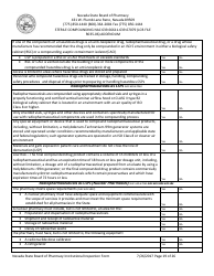 Institutional Inspection Form - Nevada, Page 19