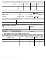 Form DHR/FIA9702 Application for Assistance for One Person - Maryland, Page 4