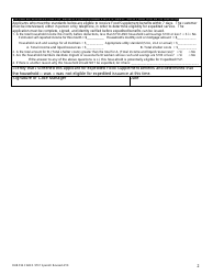 Formulario DHR/FIA9701 Solicitud Para Asistencia - Maryland (Spanish), Page 3