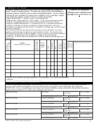 Formulario DHR/FIA9701 Solicitud Para Asistencia - Maryland (Spanish), Page 4