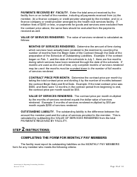 Instructions for Reporting Outstanding Liabilities and Instructions for the Report by a Certified Public Accountant - Maryland, Page 10