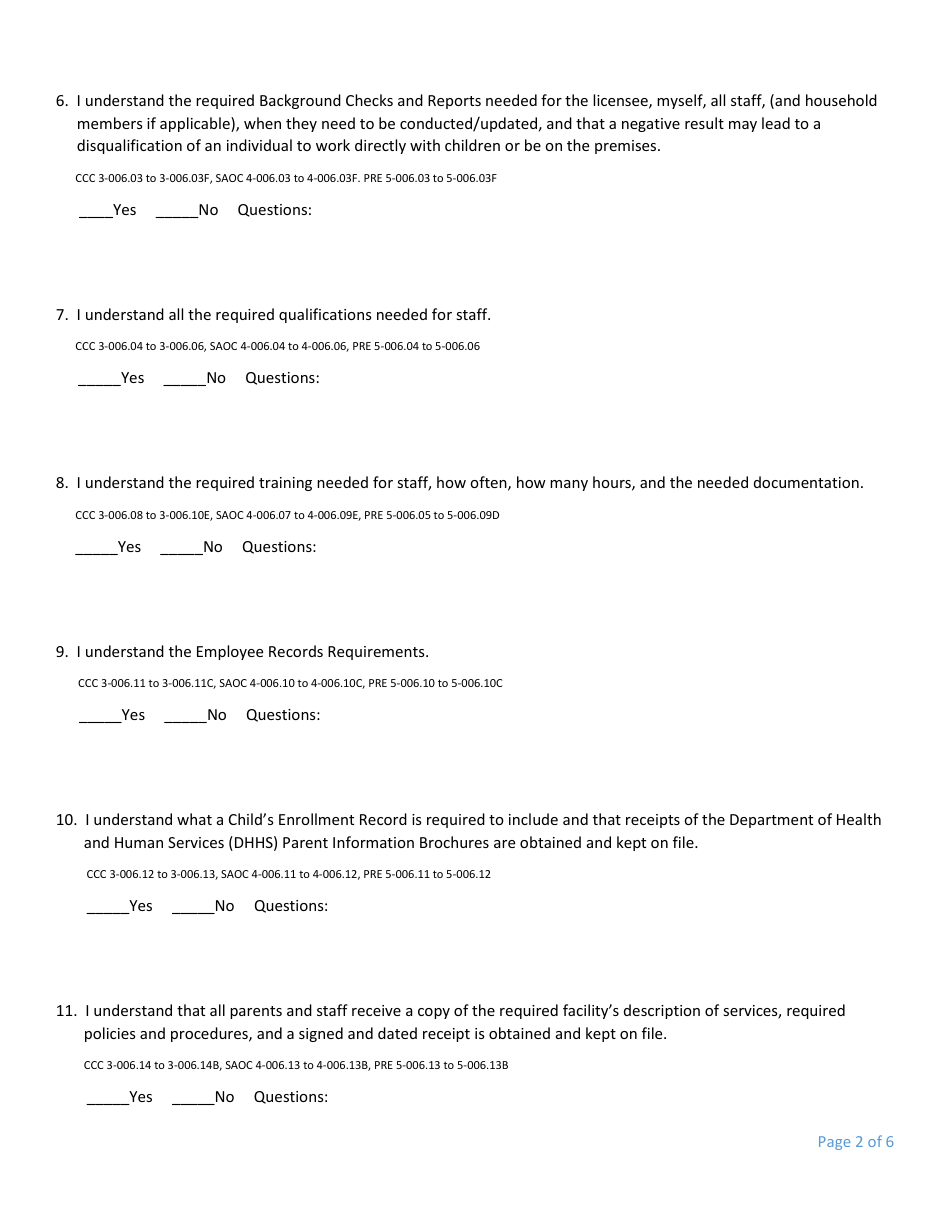 Director Orientation Review: Statements of Understanding - Nebraska, Page 4