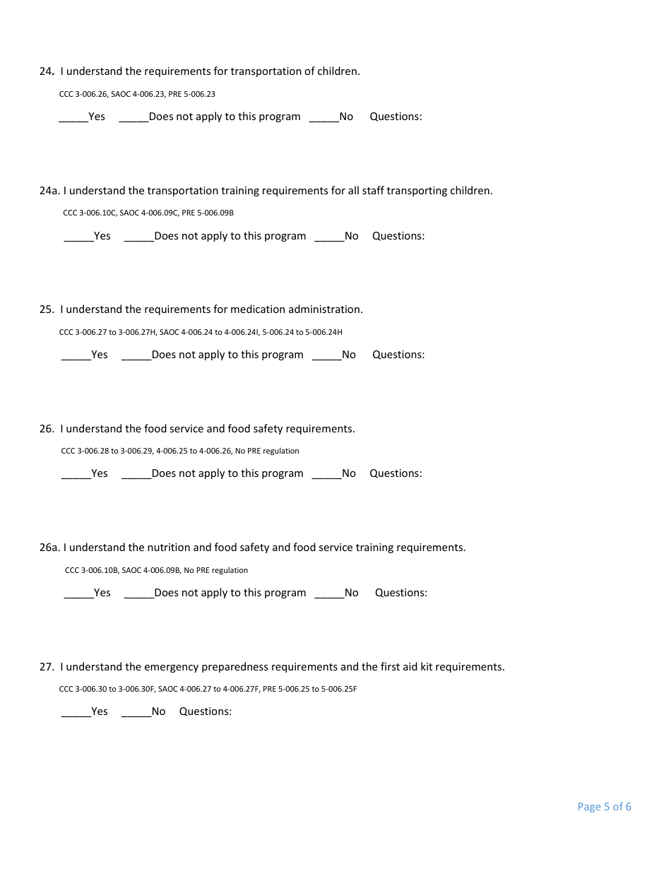 Director Orientation Review: Statements of Understanding - Nebraska, Page 7