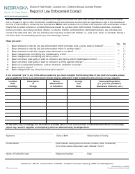 Form CRED-0600 Download Fillable PDF or Fill Online Report of Law ...