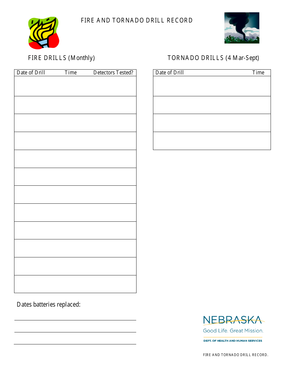 nebraska-fire-and-tornado-drill-record-form-fill-out-sign-online-and-download-pdf