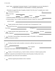Form RP-524 Complaint on Real Property Assessment - New York, Page 2