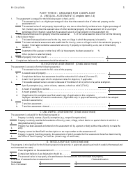 Form RP-524 Complaint on Real Property Assessment - New York, Page 3