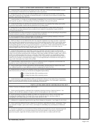 DA Form 5304 Family Care Plan Counseling Checklist, Page 2