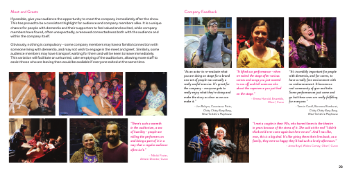 West Yorkshire Playhouse&#039;s Guide to Dementia Friendly Performances - United Kingdom, Page 12