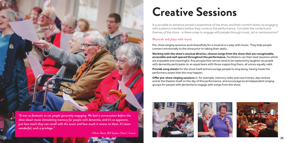 West Yorkshire Playhouses Guide to Dementia Friendly Performances - United Kingdom, Page 13